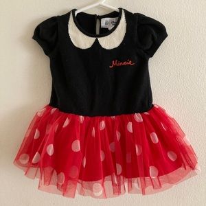 Minnie Mouse GAP knitted dress, 6-12 mo